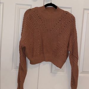 Pacsun: Cropped Turtleneck Sweater